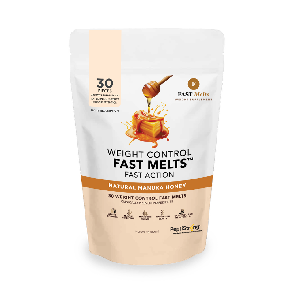 FAST Melts Manuka Honey front of pouch